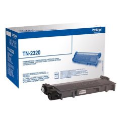   BROTHER TN2320 Lézertoner HL L2300D, DCP L2500D nyomtatókhoz, BROTHER, fekete, 2,6k