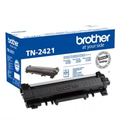   BROTHER TN2421 Lézertoner MFC-L2712DN, MFCL2712DW, MFCL2732DW nyomtatókhoz, BROTHER, fekete, 3k