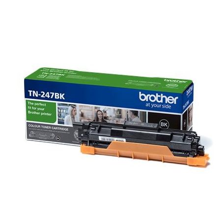 BROTHER TN247BK Lézertoner  HL-L3210, HL-L3270, DCP-L3510, MFC-L3730 nyomtatókhoz, BROTHER, fekete, 3k