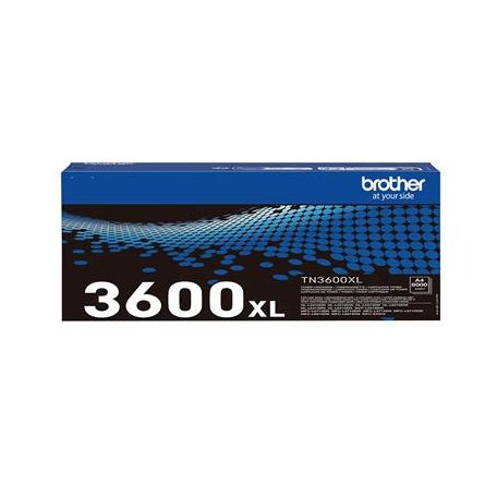 BROTHER TN3600XL Lézertoner, BROTHER, fekete, 6k