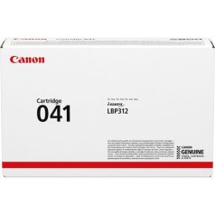   CANON CRG-041 Lézertoner  i-SENSYS LBP312x nyomtatóhoz, CANON, fekete, 10k