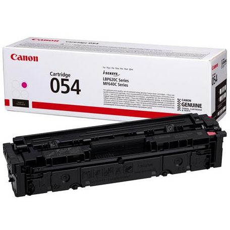 CANON CRG-054 Lézertoner i-Sensys LBP621 623, MF641, 643 nyomtatókhoz, CANON, magenta, 1,2k