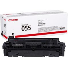   CANON CRG-055 Lézertoner i-Sensys LPB663, 664, MF742, 744, 746 nyomtatókhoz, CANON, fekete, 2,3k
