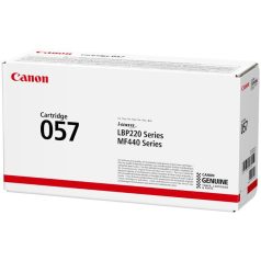   CANON CRG-057 Lézertoner LBP 223DW, MF445DNWF nyomtatóhoz, CANON, fekete, 3,1k