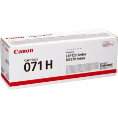  CANON CRG-071H Lézertoner i-Sensys LBP122dw, MF272dw nyomtatókhoz, CANON, fekete, 2,5K