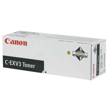 CANON C-EXV3 Fénymásolótoner IR 2200, 2800, 3300 fénymásolókhoz, CANON, fekete, 15k