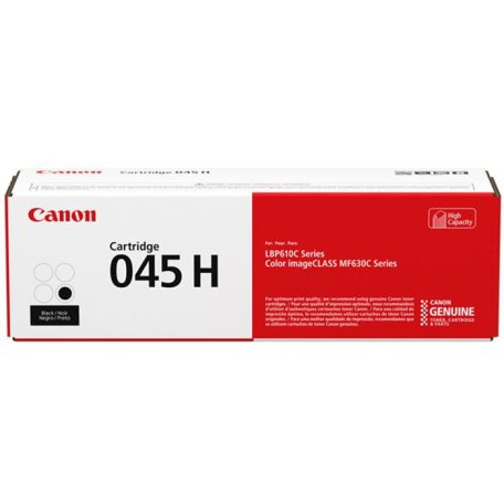 CANON CRG-045HB Lézertoner LBP613Cdw, LBP611Cn, MF635Cx nyomtatókhoz, CANON, fekete, 2,8K