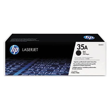 HP CB435A Lézertoner LaserJet P1005, P1006 nyomtatókhoz, HP 35A, fekete, 1,5k