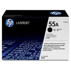   HP CE255A Lézertoner LaserJet P3015 nyomtatóhoz, HP 55A, fekete, 6k