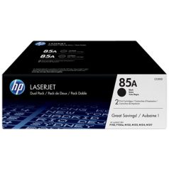   HP CE285AD Lézertoner LaserJet P1102 nyomtatóhoz, HP 85A, fekete, 2*1,6k