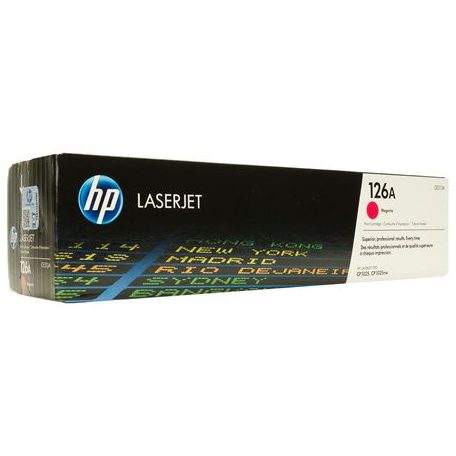 HP CE313A Lézertoner ColorLaserJet Pro CP1025 nyomtatóhoz, HP 126A, magenta, 1k