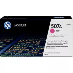   HP CE403A Lézertoner LaserJet M551 nyomtatóhoz, HP 507A, magenta, 6k
