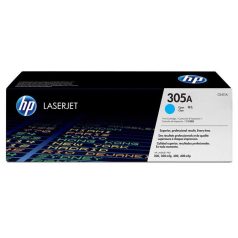   HP CE411A Lézertoner LaserJet Pro 300 MFP M375 nyomtatóhoz, HP 305A, cián, 2,6k