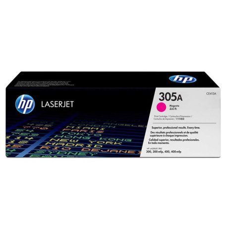 HP CE413A Lézertoner LaserJet Pro 300 MFP M375 nyomtatóhoz, HP 305A, magenta, 2,6k