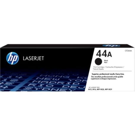 HP CF244A Lézertoner Laserjet Pro M15, M28 nyomtatókhoz, HP 44A, fekete, 1k