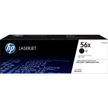 HP CF256X Lézertoner LaserJet M436 nyomtatókhoz, HP 56X, fekete, 13,7k