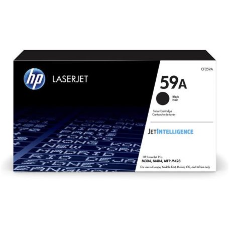 HP CF259A Lézertoner LaserJet Pro M404, MFP M428 nyomtatókhoz, HP 59A, fekete, 3k