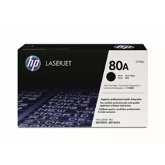   HP CF280A Lézertoner LaserJet Pro 400 M401 sorozat, M425 nyomtatókhoz, HP 80A, fekete, 2,7k