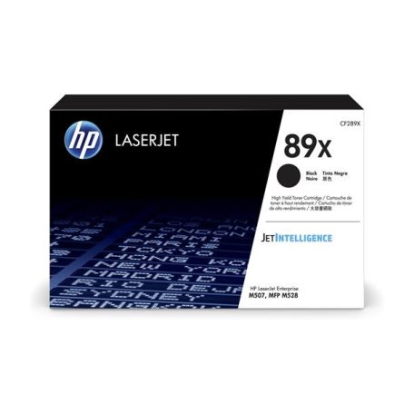 HP CF289X Lézertoner Enterprise M507, MFP M528 nyomtatókhoz, HP 89X, fekete, 10k