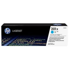   HP CF401X Lézertoner Color LaserJet Pro M252,M277 nyomtatóhoz, HP 201X, cián, 2,3k