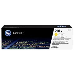   HP CF402X Lézertoner Color LaserJet Pro M252,M277 nyomtatóhoz, HP 201X, sárga, 2,3k