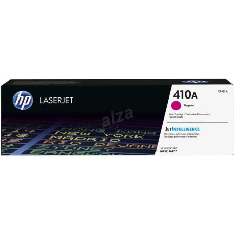 HP CF413A Lézertoner ColorLaserJet M452/477 nyomtatókhoz, HP 410A, magenta, 2,3k