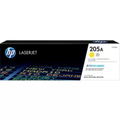   HP CF532A Lézertoner  HP Color Laserjet MFP M181fw nyomtatókhoz, HP 205A, sárga, 0,9k