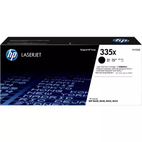 HP W1335X Lézertoner LaserJet M438, M442 nyomtatókhoz, HP 335X, fekete, 13,7k