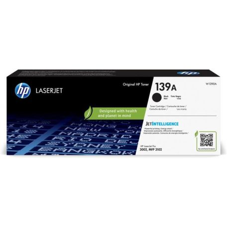 HP W1390A Lézertoner HP Laser Jet Pro MFP 3102 nyomtatókhoz, HP 139A, fekete, 1500 oldal