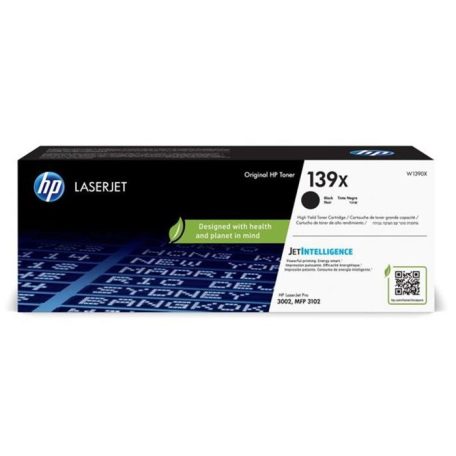 HP W1390X Lézertoner HP Laser Jet Pro MFP 3102 nyomtatókhoz, HP 139X, fekete, 4000 oldal
