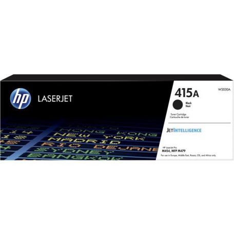 HP W2030A Lézertoner Color LaserJet Pro M454, MFP M479 nyomtatókhoz, HP 415A, fekete, 2,4k