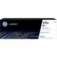   HP W2031X Lézertoner Color LaserJet Pro M454, MFP M479 nyomtatókhoz, HP 415X, cián, 6k