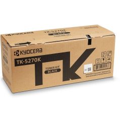   KYOCERA TK5270K Lézertoner ECOSYS M6230cidn, P6230cdn nyomtatókhoz, KYOCERA, fekete, 8K
