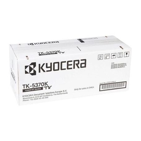 KYOCERA TK5370K Lézertoner ECOSYS MA3500cifx, MA3500cix nyomtatókhoz, KYOCERA, fekete, 7K