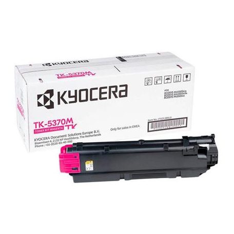 KYOCERA TK5370M Lézertoner ECOSYS MA3500cifx, MA3500cix nyomtatókhoz, KYOCERA, magenta, 5K