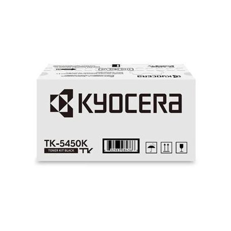 KYOCERA TK5450K Lézertoner ECOSYS MA2600cfx, PA2600cwx nyomtatókhoz, KYOCERA, fekete, 4,1K