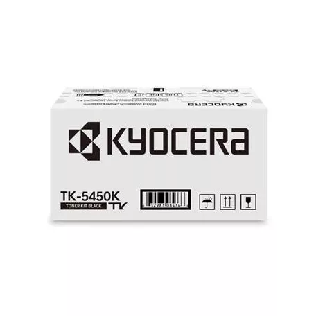 KYOCERA TK5450K Lézertoner ECOSYS MA2600cfx, PA2600cwx nyomtatókhoz, KYOCERA, fekete, 4,1K