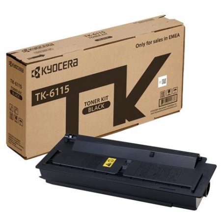 KYOCERA TK6115 Lézertoner ECOSYS M4125idn, M4132idn nyomtatóhoz, KYOCERA, fekete, 15k