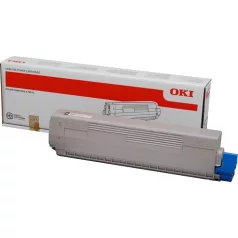 OKI 44844616 Lézertoner C822 nyomtatóhoz, OKI, fekete, 7k