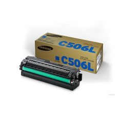   SAMSUNG CLT-C506L Lézertoner CLP 680ND, CLX 6260 nyomtatókhoz, SAMSUNG, cián, 3,5k