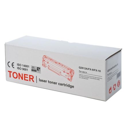 TENDER Kompatibilis Lézertoner, univerzális, TENDER®, fekete, 2k (Q2612A/CRG703/FX-10 alternatíva)