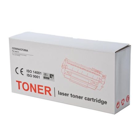 TENDER CE505A/CF280A/CRG719 lézertoner, univerzális, TENDER®, fekete, 2,7k