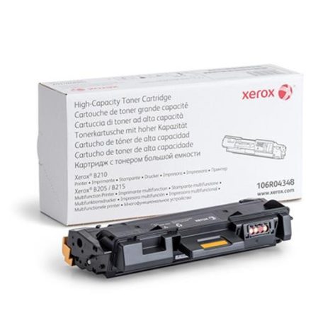 XEROX 106R04348 Lézertoner B205, B210, B215 nyomtatókhoz, XEROX, fekete, 3k