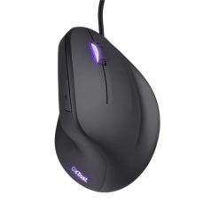   TRUST Egér, vezetékes, optikai, vertikális, gaming, LED, TRUST "GXT144 Rexx", fekete