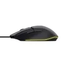 TRUST Egér, vezetékes, optikai, gaming, LED, TRUST "GXT109 Felox", fekete