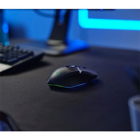 TRUST Egér, vezeték nélküli, optikai, gaming, LED, TRUST "GXT110 Felox", fekete