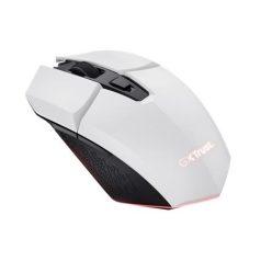   TRUST Egér, vezeték nélküli, optikai, gaming, LED, TRUST "GXT110W Felox", fehér