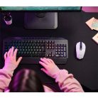 TRUST Egér, vezeték nélküli, optikai, gaming, LED, TRUST "GXT110W Felox", fehér