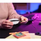 TRUST Egér, vezeték nélküli, optikai, gaming, LED, TRUST "GXT110W Felox", fehér