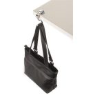 TROIKA Táskatartó kampó, TROIKA, "Black flowers"